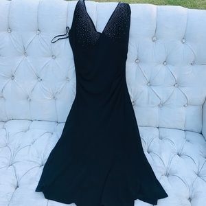 Windsor Black Halter Dress Size Small